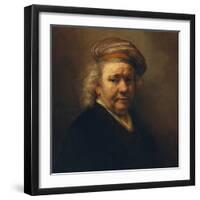 Last Self-Portrait, 1669-Rembrandt van Rijn-Framed Giclee Print