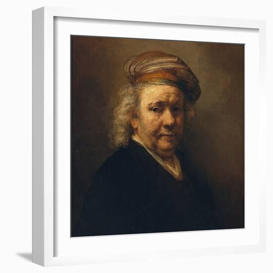 Last Self-Portrait, 1669-Rembrandt van Rijn-Framed Giclee Print