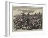 Last Shots at Plevna, Scene before the Flag of Truce Was Hoisted-Godefroy Durand-Framed Giclee Print
