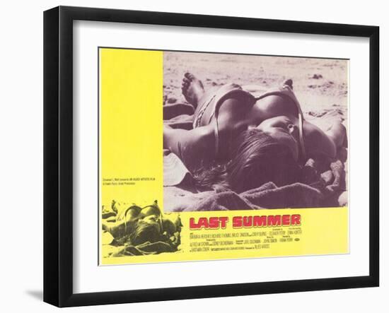 Last Summer, 1969-null-Framed Art Print