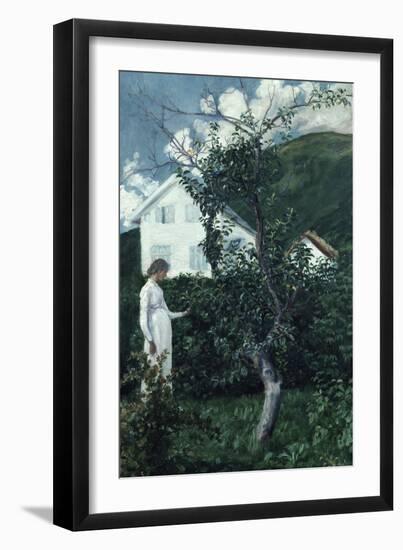 Last summer days, circa 1911-Nikolai Astrup-Framed Giclee Print