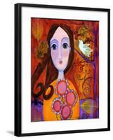 Last Summer Flowers-Wyanne-Framed Giclee Print