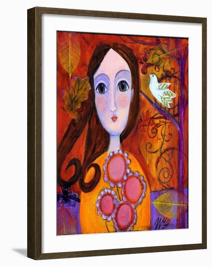 Last Summer Flowers-Wyanne-Framed Giclee Print