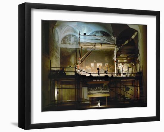 Last Supper, 1498-Leonardo da Vinci-Framed Giclee Print