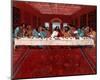 Last Supper Black Jesus Christ religious Print POSTER-null-Mounted Poster
