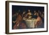 Last Supper by Valentin De Boulogne-null-Framed Giclee Print