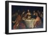 Last Supper by Valentin De Boulogne-null-Framed Giclee Print