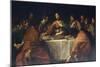 Last Supper by Valentin De Boulogne-null-Mounted Giclee Print