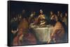 Last Supper by Valentin De Boulogne-null-Framed Stretched Canvas