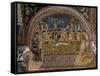 Last Supper, Byzantine Fresco-null-Framed Stretched Canvas