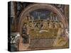 Last Supper, Byzantine Fresco-null-Stretched Canvas