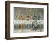 Last Supper, Central Part-Stefano Di Antonio Vanni-Framed Giclee Print