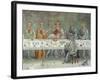 Last Supper, Central Part-Stefano Di Antonio Vanni-Framed Giclee Print