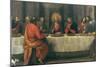 Last Supper: Central part-Matteo Rosselli-Mounted Giclee Print