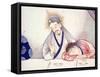 Last Supper, Christ and St John-Chinese School-Framed Stretched Canvas