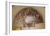 Last Supper, Franciscan Sanctuary of Poggio Bustone, Lazio, Italy-null-Framed Giclee Print