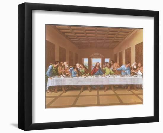 Last Supper.jpg-unknown Tobey-Framed Art Print