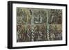 Last Supper, Mosaic Detail from Octagonally-Segmented Central Dome, 1270-1300-null-Framed Giclee Print