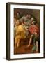 Last Supper (Oil on Panel)-Adriaen Thomasz Key-Framed Giclee Print