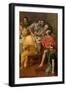 Last Supper (Oil on Panel)-Adriaen Thomasz Key-Framed Giclee Print