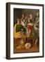 Last Supper (Oil on Panel)-Adriaen Thomasz Key-Framed Giclee Print