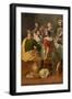 Last Supper (Oil on Panel)-Adriaen Thomasz Key-Framed Giclee Print