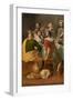 Last Supper (Oil on Panel)-Adriaen Thomasz Key-Framed Giclee Print