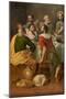 Last Supper (Oil on Panel)-Adriaen Thomasz Key-Mounted Giclee Print