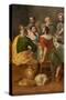 Last Supper (Oil on Panel)-Adriaen Thomasz Key-Stretched Canvas
