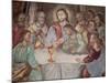 Last Supper, Our Lady of Assumption Church, Cordon, Haute-Savoie, France, Europe-Godong-Mounted Photographic Print