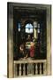 Last Supper, Stained Glass-Giuseppe Bertini-Stretched Canvas