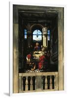 Last Supper, Stained Glass-Giuseppe Bertini-Framed Giclee Print