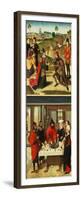 Last Supper Triptych, Left-Hand Panel-Dieric Bouts-Framed Premium Giclee Print