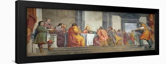 Last Supper with Portraits of Lionardo Conti and His Nephew-Fabrizio Boschi-Framed Giclee Print