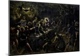 Last Supper-Tintoretto-Mounted Art Print