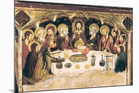 Last Supper-Jaume and Pere Serra-Mounted Premium Giclee Print