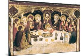 Last Supper-Jaume and Pere Serra-Mounted Premium Giclee Print