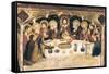 Last Supper-Jaume and Pere Serra-Framed Stretched Canvas