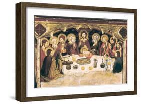 Last Supper-Jaume and Pere Serra-Framed Art Print