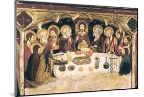 Last Supper-Jaume and Pere Serra-Mounted Art Print