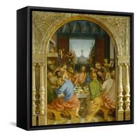 Last Supper-Gaudenzio Ferrari-Framed Stretched Canvas