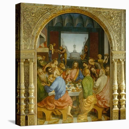 Last Supper-Gaudenzio Ferrari-Stretched Canvas