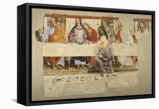 Last Supper-Sodoma-Framed Stretched Canvas