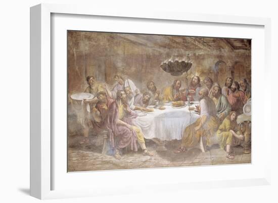 Last Supper-Luigi Ademollo-Framed Giclee Print