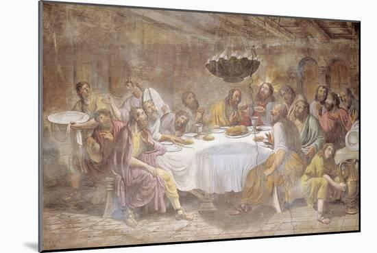 Last Supper-Luigi Ademollo-Mounted Giclee Print