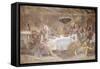 Last Supper-Luigi Ademollo-Framed Stretched Canvas