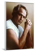 LAST TANGO IN PARIS, 1972 directed by BERNADO BERTOLUCCI Marlon Brando (photo)-null-Framed Photo