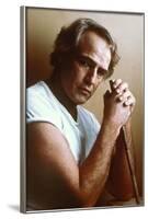 LAST TANGO IN PARIS, 1972 directed by BERNADO BERTOLUCCI Marlon Brando (photo)-null-Framed Photo