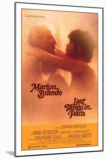 Last Tango in Paris [1972] (Ultimo Tango A Parigi), Directed by Bernardo Bertolucci.-null-Mounted Giclee Print