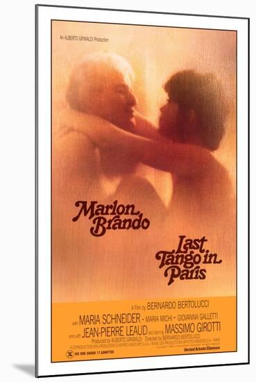 Last Tango in Paris [1972] (Ultimo Tango A Parigi), Directed by Bernardo Bertolucci.-null-Mounted Giclee Print